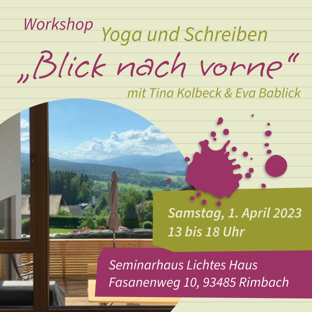Onlinekachel für Yoga-Schreib-Workshop